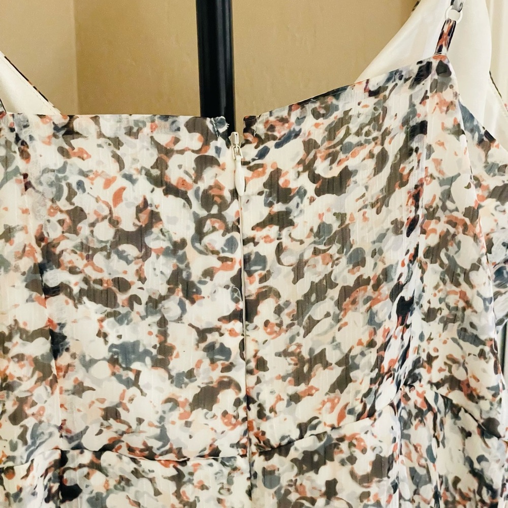 Express Ruffle Wrap Hi-Lo Maxi Dress - Picture 4 of 8
